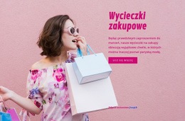 Motyw HTML5 Dla Podróże Na Zakupy