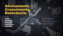 Design De Site Para Oferecemos Workshops Envolventes