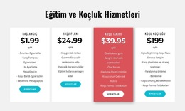 Eğitim Ve Koçluk Hizmetleri - Yaratıcı Çok Amaçlı Şablon