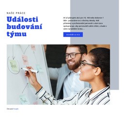 Události Budování Týmu – Bezplatná HTML Šablona