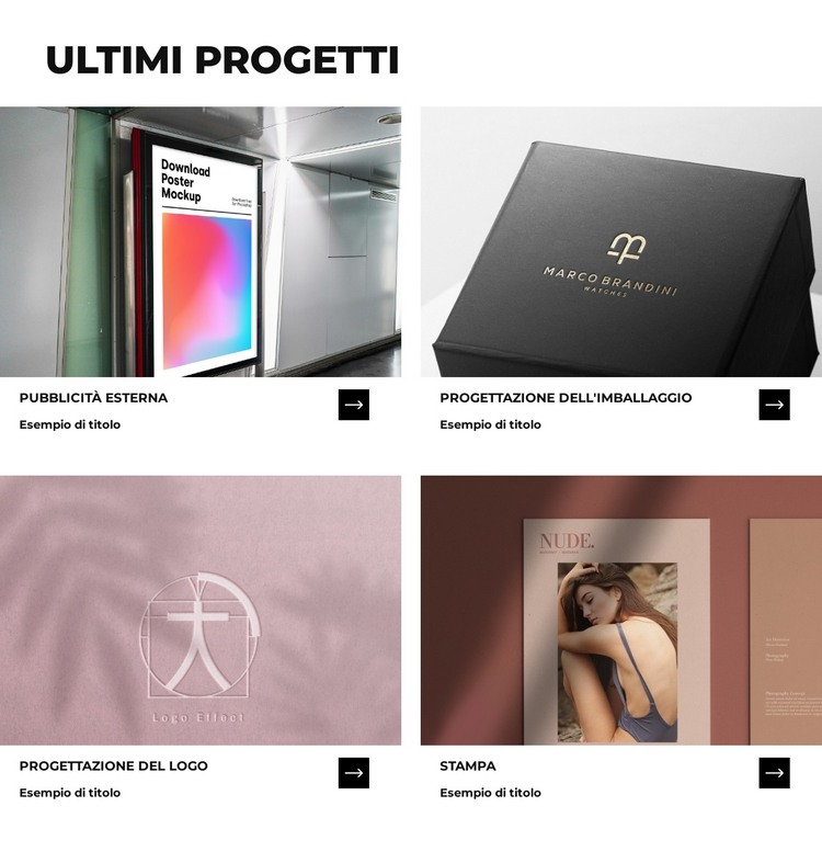 Idee a colori Modello HTML