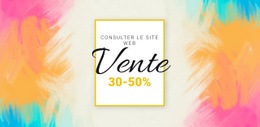 Vérifiez La Grande Vente - Créateur De Sites Web