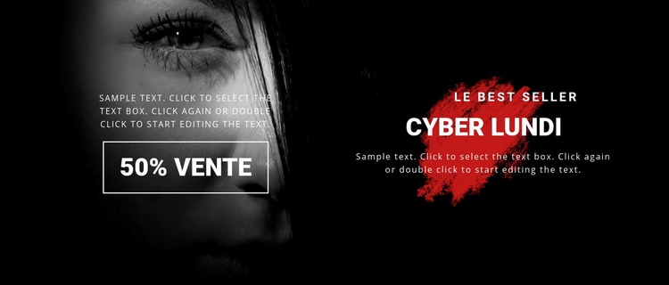 Ne manquez pas la vente Créateur de site Web HTML