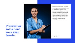 Prévention, Diagnostic, Traitement - Prototype De Site Web