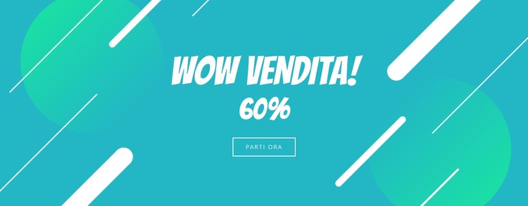 Grande vendita Modello CSS