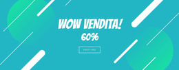 Grande Vendita - Modello HTML E CSS