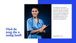 Preventie, Diagnose, Behandeling - HTML Template Generator