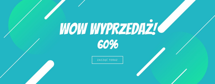 Wielka wyprzedaż Szablon HTML