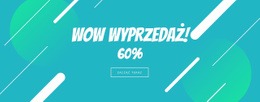 Wielka Wyprzedaż Szablony HTML5 Responsywne Za Darmo