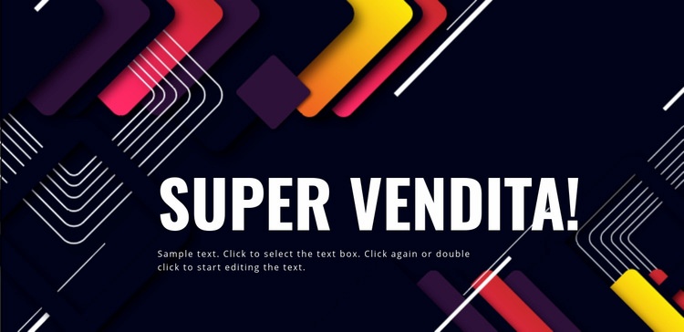 Super vendita di capodanno Costruttore di siti web HTML