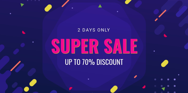 3 Days only sale Wix Template Alternative