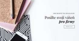 Posilte Svoji Vášeň Pro Podnikání – Návrh Webových Stránek Šablon