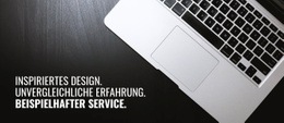 Exklusive HTML5-Vorlage Für Neue Trends Im Design