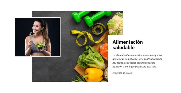 La dieta paleo Plantilla CSS