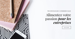 Alimentez Votre Passion Pour Les Affaires – Thème WordPress Gratuit