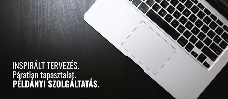 Új trendek a tervezésben HTML Sablon