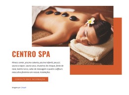 Massagem Com Pedras Quentes - Web Design Multifuncional