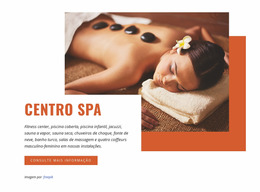 Massagem Com Pedras Quentes - Modelo Joomla Simples