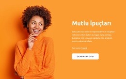 Mutlu Ipuçları Için En İyi HTML5 Şablonu