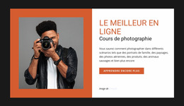 Cours De Photographie En Ligne - Modèle Joomla Moderne