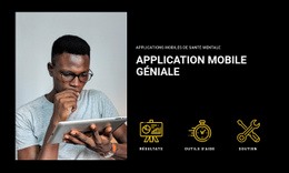 Application Mobile Géniale – Thème WordPress Et WooCommerce