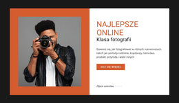 Zajęcia Z Fotografii Online - Konfigurowalny Profesjonalny Motyw WordPress