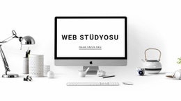 Markanızla Etkileşim Kurun - Ücretsiz Web Sitesi Şablonu