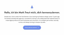 Begrüßungstext – Premium-Joomla-Template