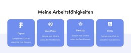 Meine Beruflichen Fähigkeiten – Fantastisches WordPress-Theme