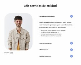 Diseñador De Sitios Web Para Mis Servicios De Calidad