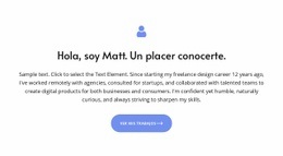 Diseño De Sitio Web Multipropósito Para Texto De Bienvenida