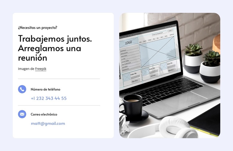 Mis contactos Tema de WordPress