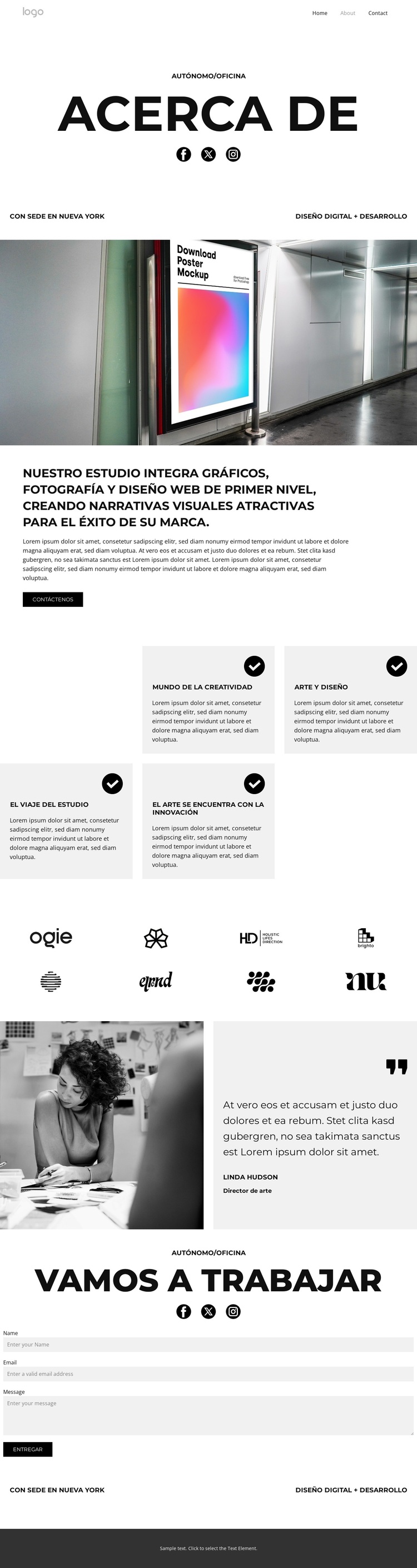 Creación de nombres y lemas Tema de WordPress