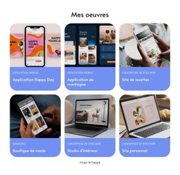 Mon Portfolio Modèle De Magasin