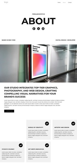 Naming and tagline creation - CSS Template by Nicepage