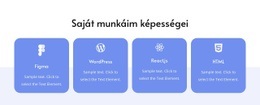 Munkakészségeim - HTML Oldalsablon