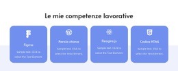 HTML5 Reattivo Per Le Mie Competenze Lavorative