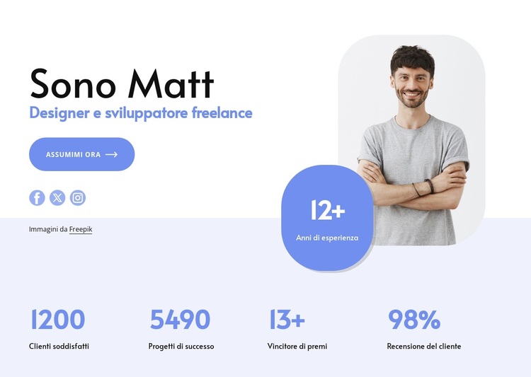 Designer freelance Tema WordPress