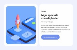 Mijn Speciale Vaardigheden - Responsief Websiteontwerp