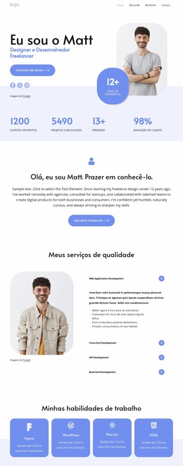 Designer E Desenvolvedor Freelancer