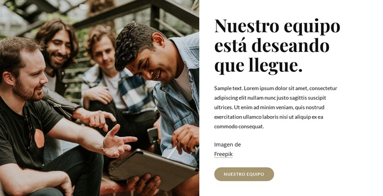 Somos un grupo de profesionales Tema de WordPress