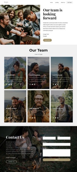 Team Page