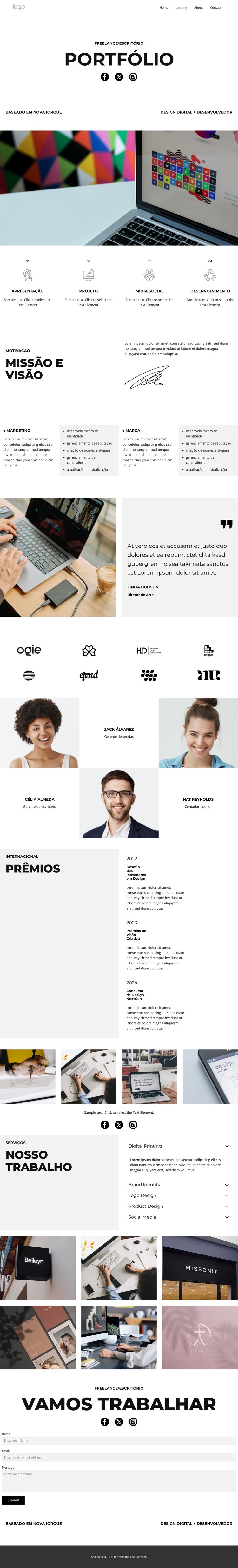 Conceitos Ousados Template CSS