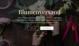 Frische Blumen Online Bestellen - Kostenlose Vorlagen