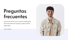 Diseño De Sitio Web Premium Para Bloque De Introducción De Preguntas Frecuentes