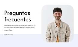 Bloque De Introducción De Preguntas Frecuentes - Plantilla De Sitio Web Gratuita