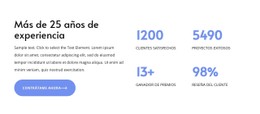 Más De 25 Años De Experiencia