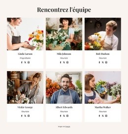 Our Flower Delivery Team - Inspiration Pour Une Maquette De Site Web