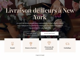 Entreprise De Livraison De Fleurs – Modèle Joomla Pour N'Importe Quel Appareil