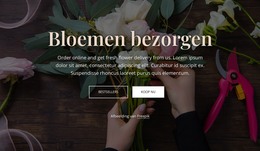 Bestel Verse Bloemen Online - E-Commercewebsite